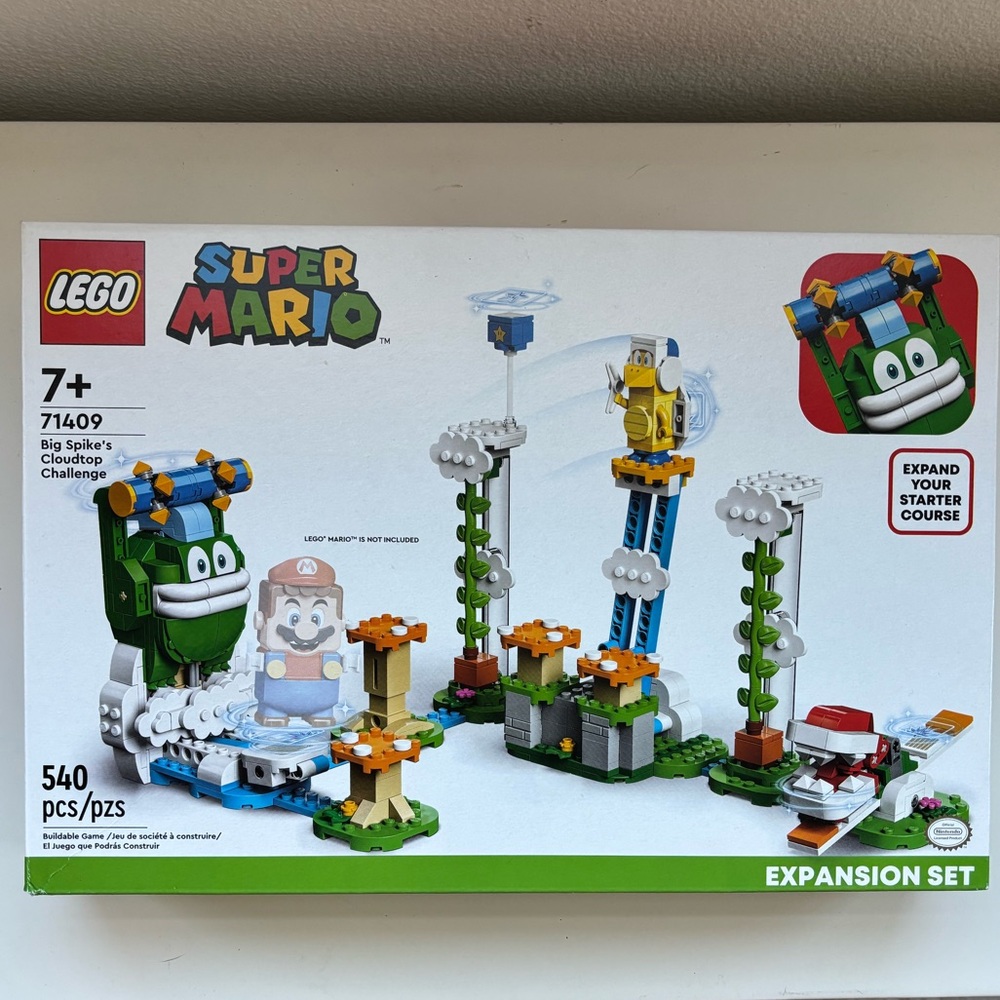 LEGO 71409 Super Mario Big Spike’s Cloudtop Challenge Expansion Set Age:7+